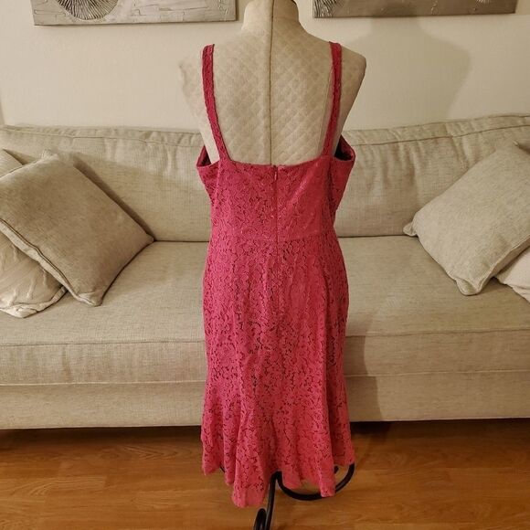 Chelsea28 Sleeveless Lace Fit & Flare Dress - Picture 8 of 13